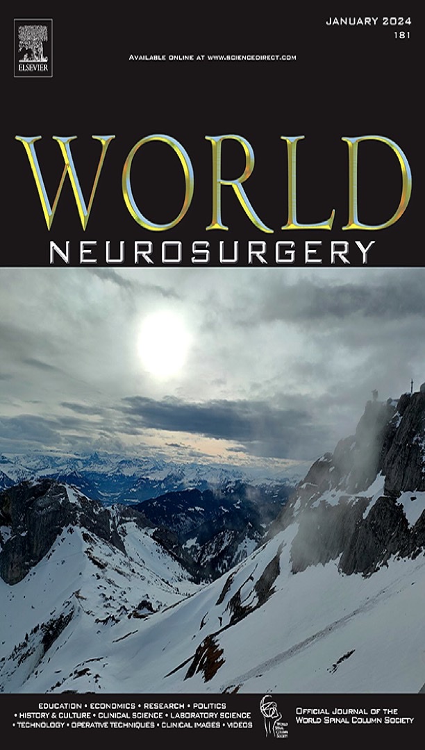 World Neurosurgery · Volume 181